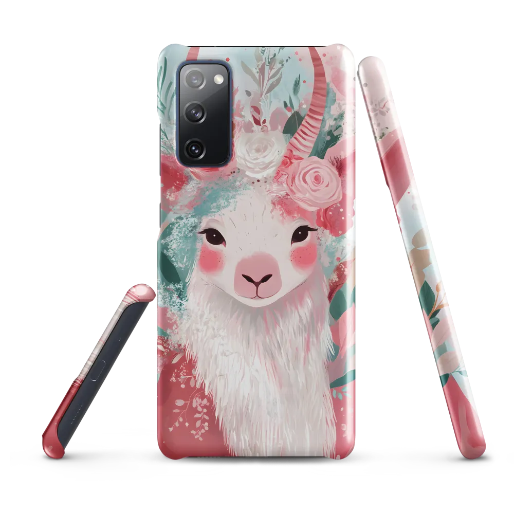 Spring Whimsy: The Floral Goat
