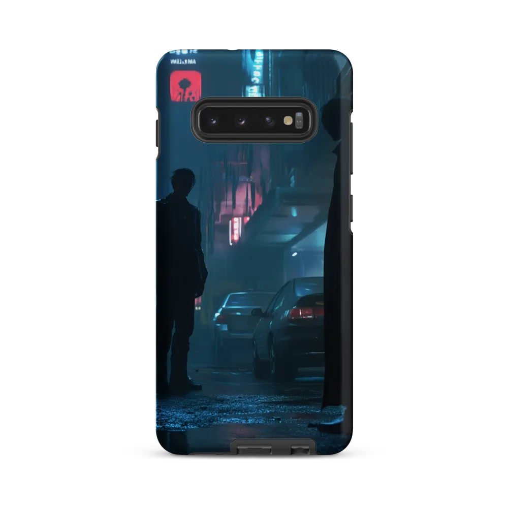 Shadows in the Neon Rain