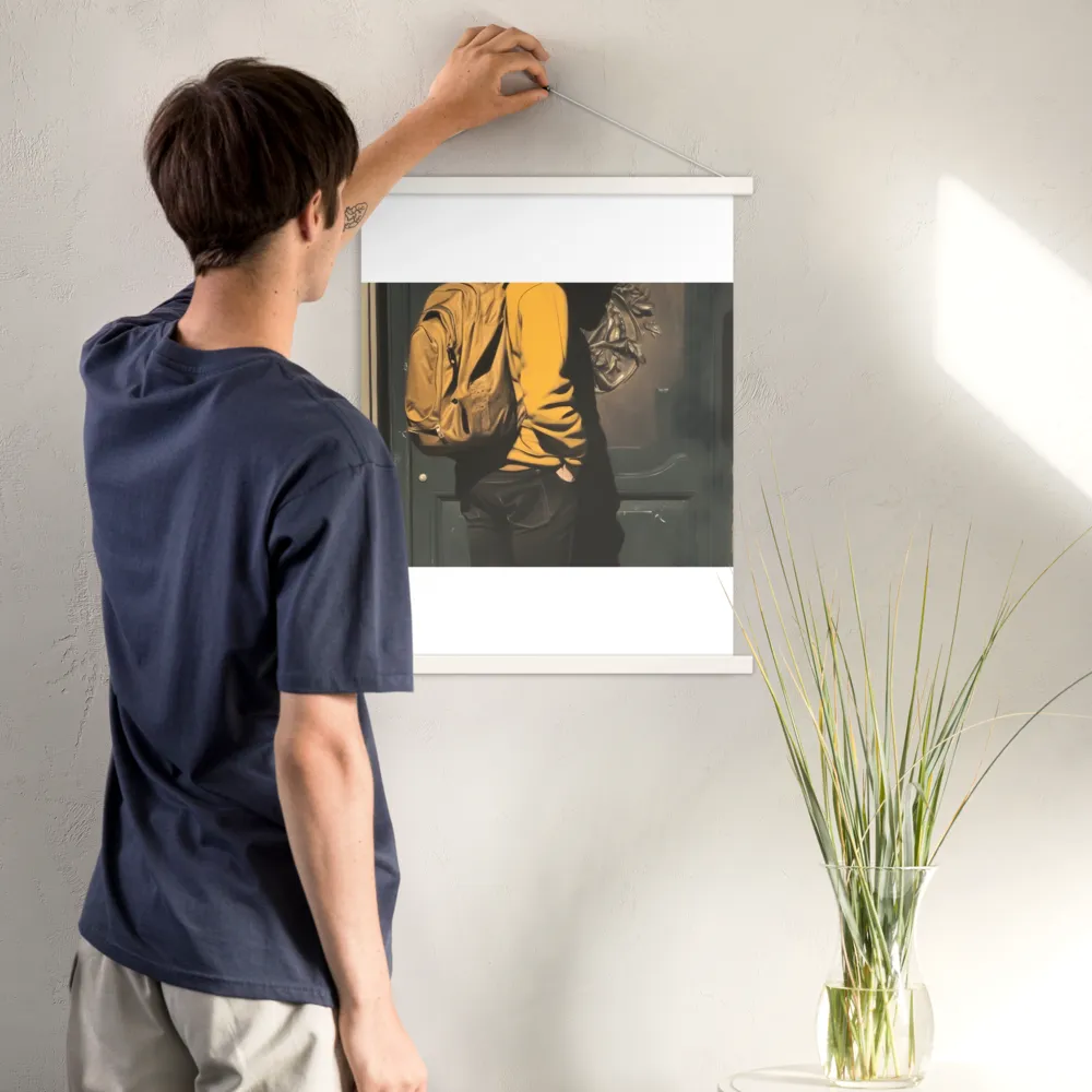 Silent Reflection | Poster With White Wood Hanger | 18″×24″