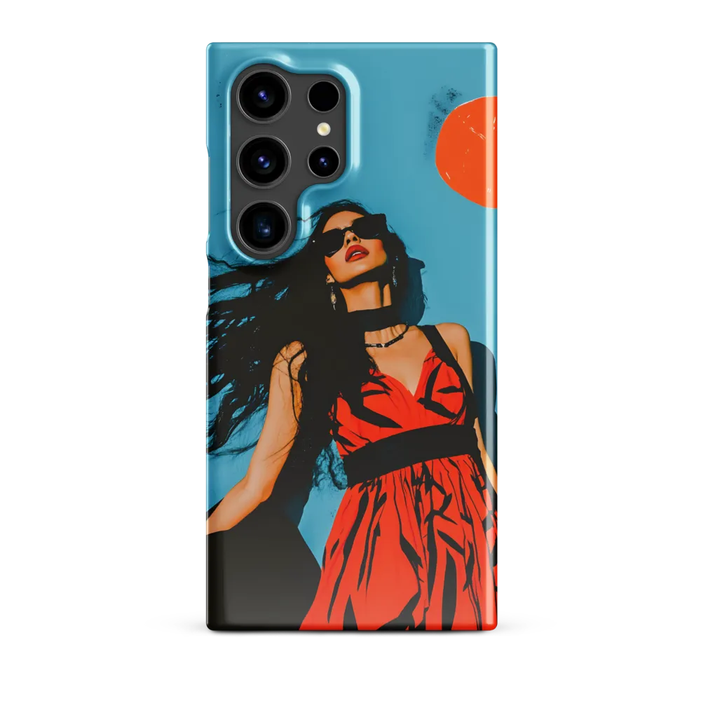 Sunset in Fashion: A Modern Portrait