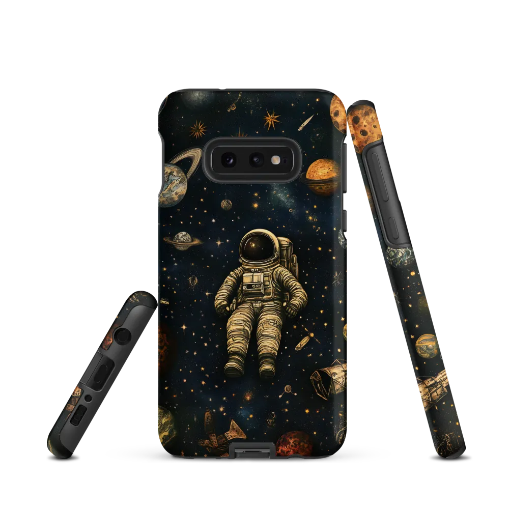 Cosmic Voyage: An Astronaut's Solitude
