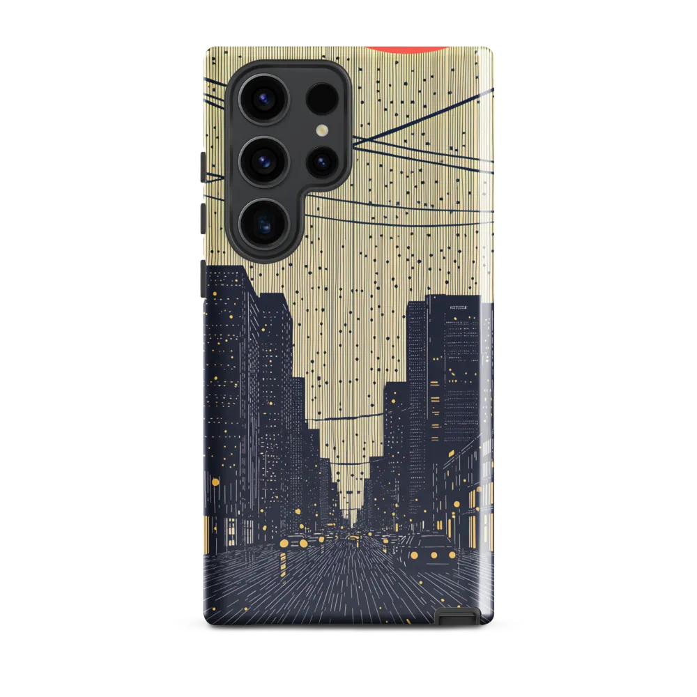 Glistening Streets of Melancholy | Phone Case |  S23 Ultra | Tough Case | Glossy