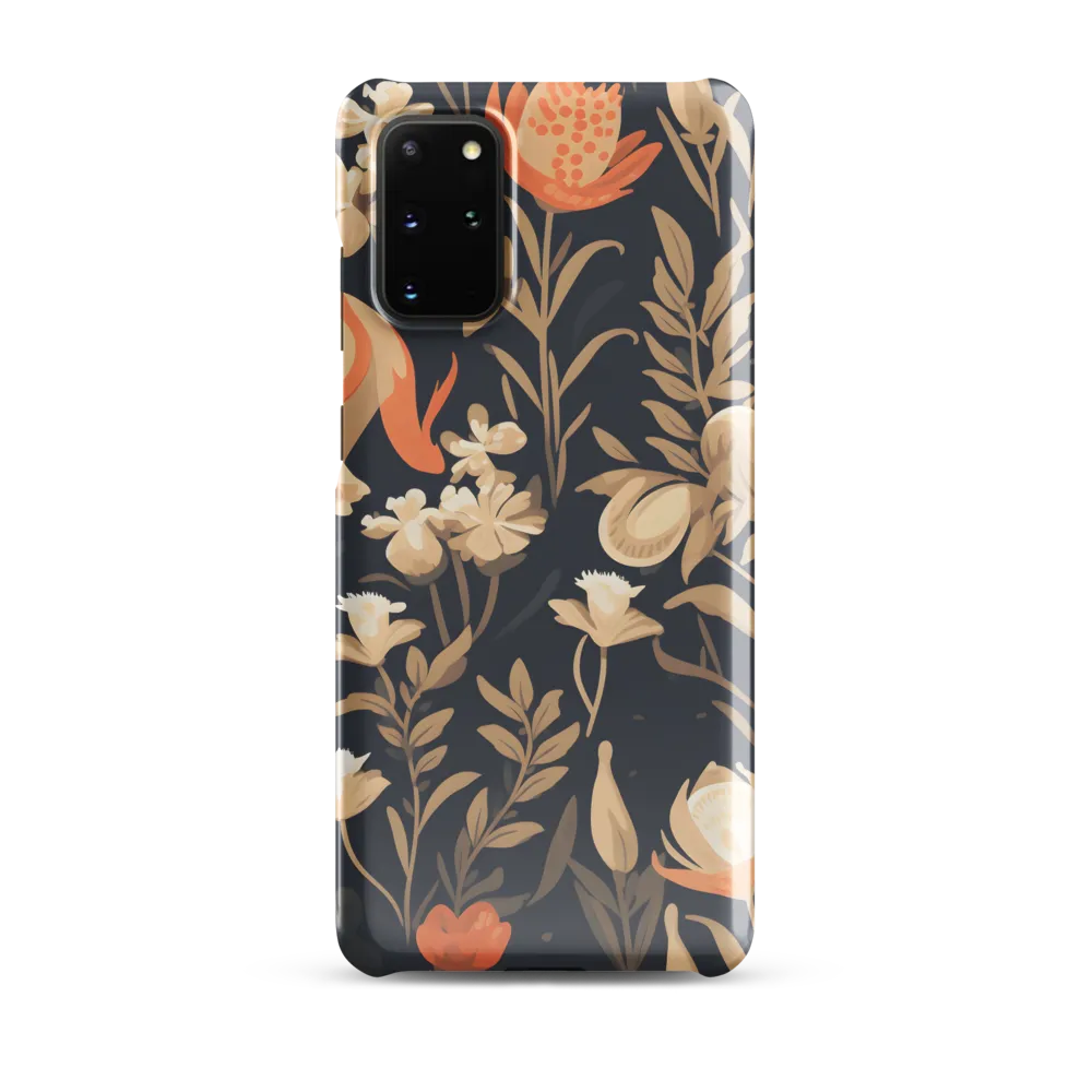 Floral Harmony: A Dance in the Dark