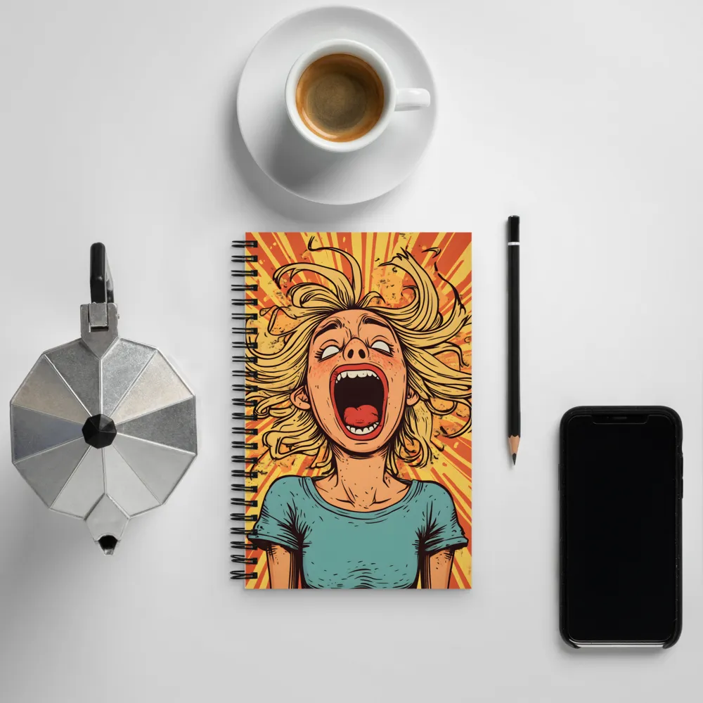 Unleashed Frustration | Spiral Notebook