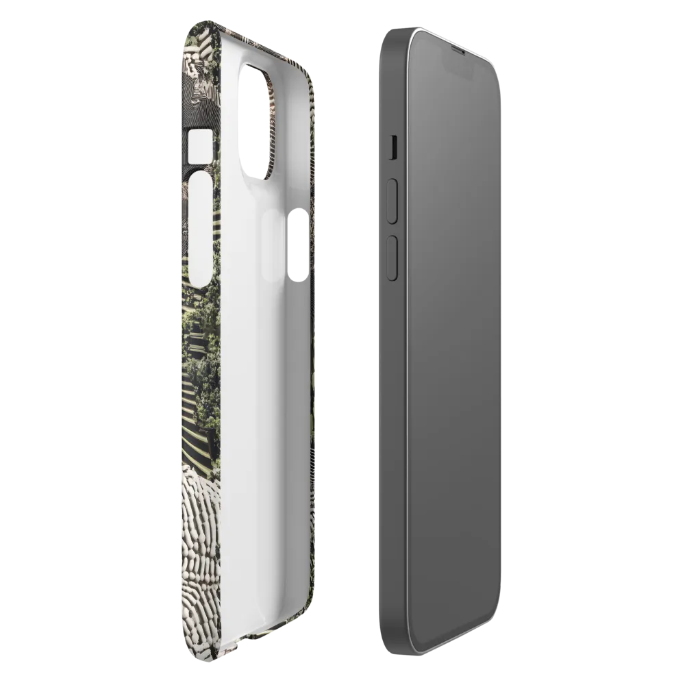 Ethereal Blend of Nature and Humanity | Phone Case |  14 Plus | Snap Case | Matte