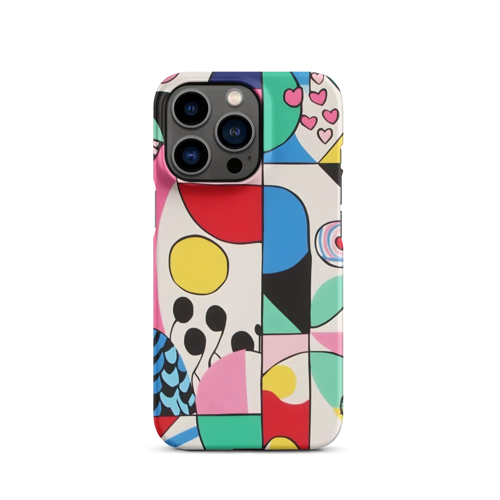 Dynamic Interplay of Shapes | Phone Case |  13 Pro | Snap Case | Matte