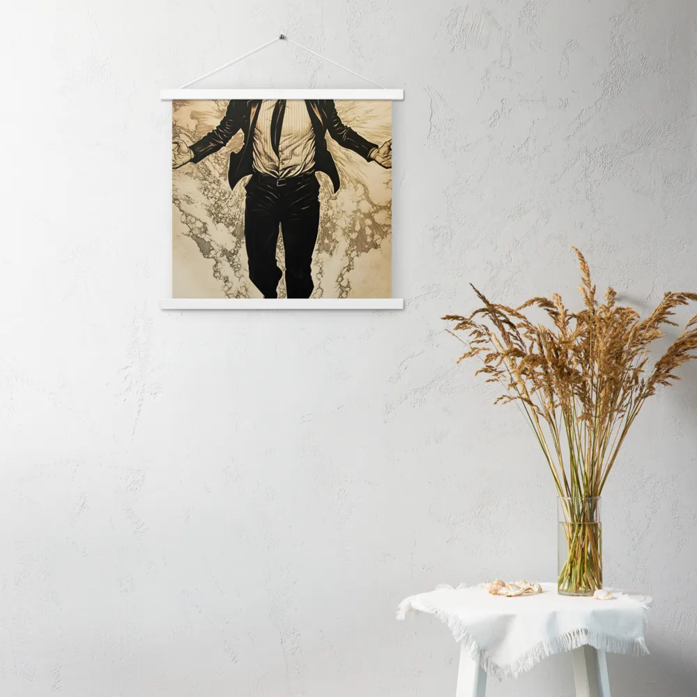 Ascendancy of the Spirit | Poster With White Wood Hanger | 18″×18″