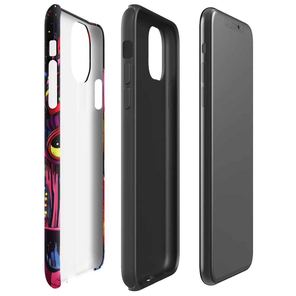 Neon Dreams of a Futuristic City | Phone Case |  11 Pro Max | Tough Case | Glossy