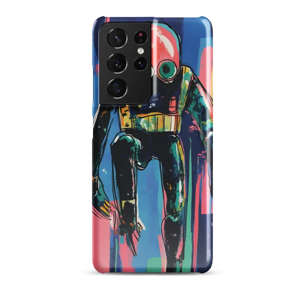 Diver in Vibrant Motion