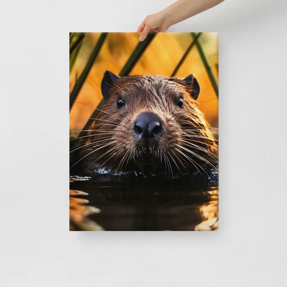 Beaver Serenity: A Natural Portrait