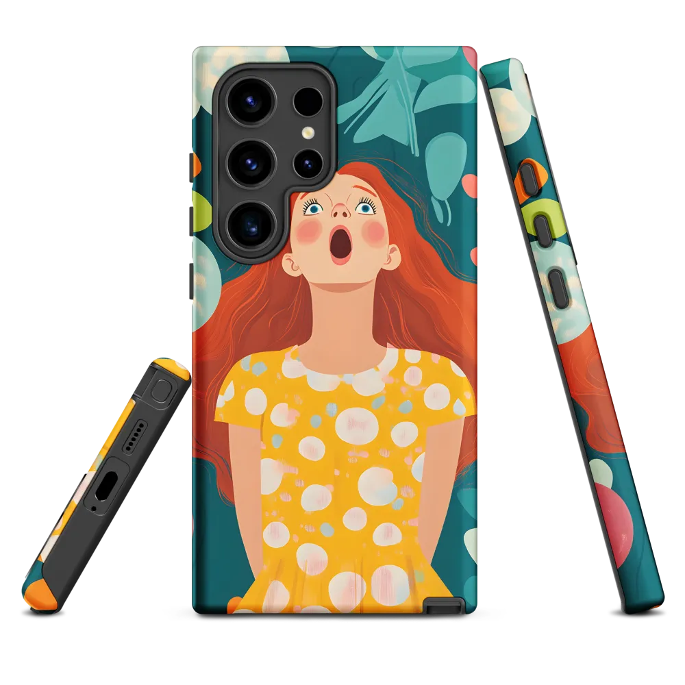 Joyful Expression | Phone Case |  S24 Ultra | Tough Case | Matte