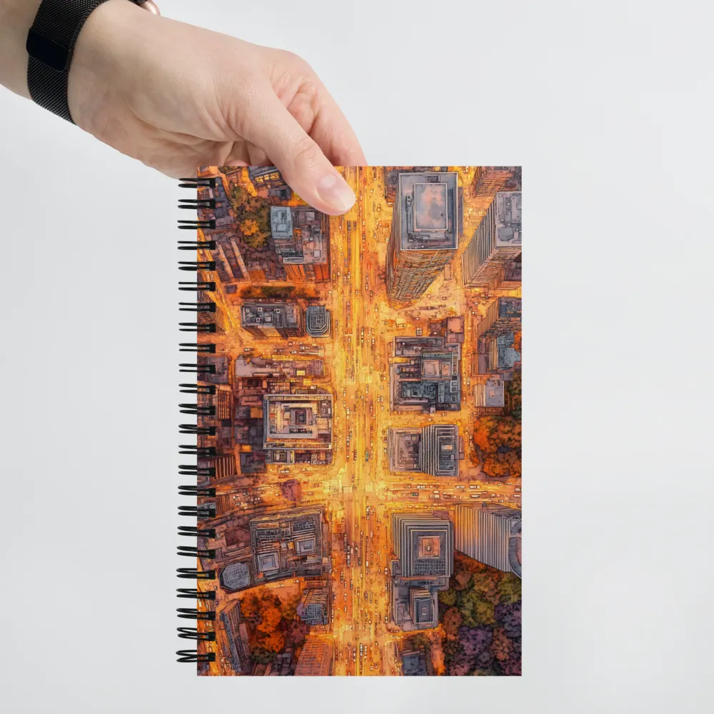 Urban Pulsations | Spiral Notebook