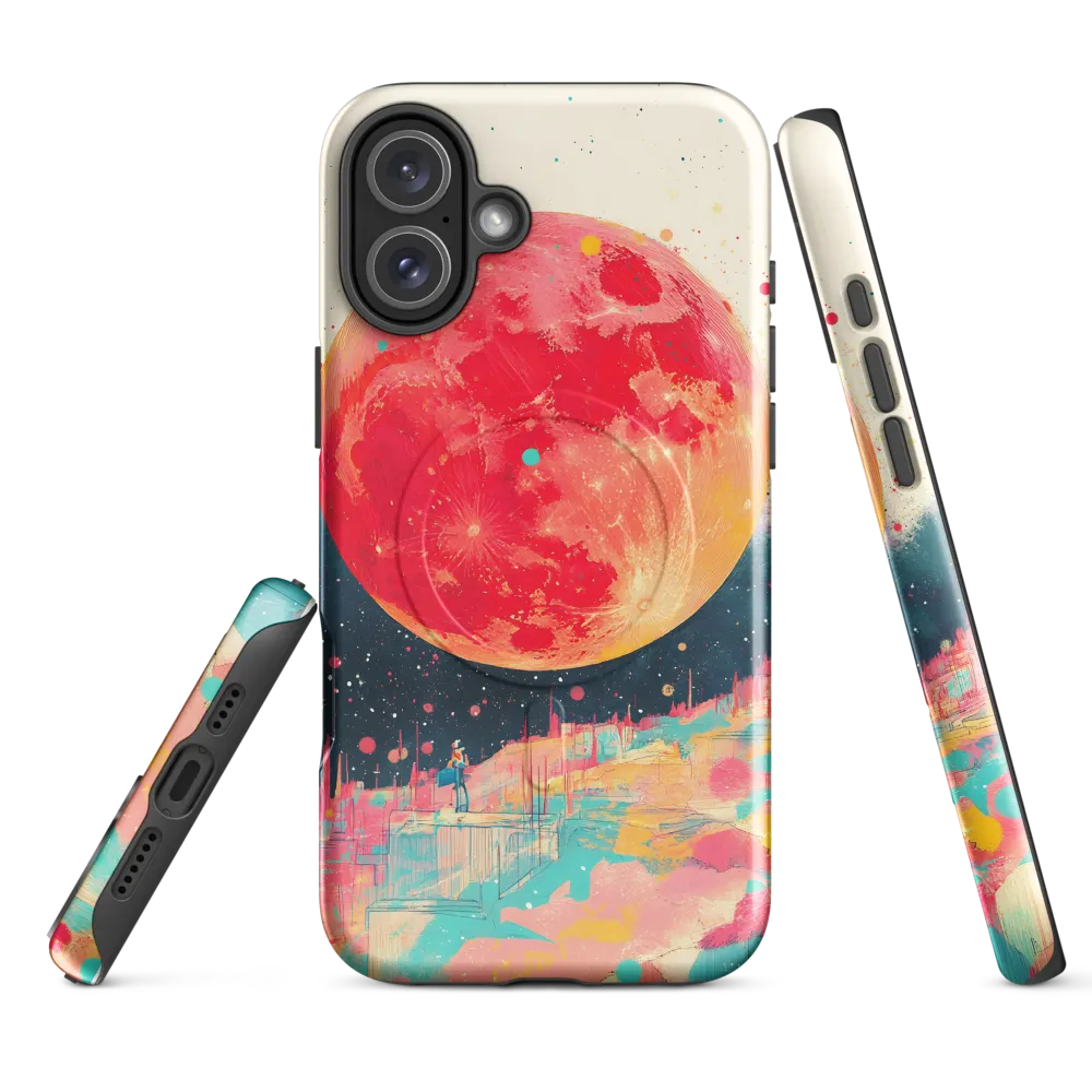 Crimson Dreams: A Lunar Exploration