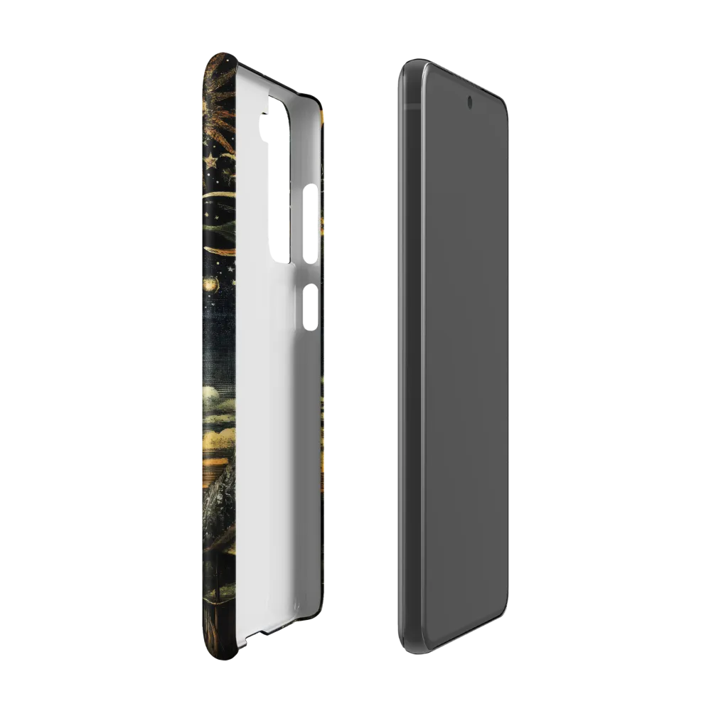 Cosmic Curiosity: A Journey Beyond Earth | Phone Case |  S21 FE | Snap Case | Matte