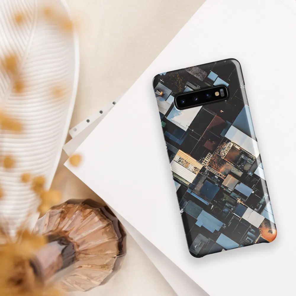 Urban Mosaic from Above | Phone Case |  S10 Plus | Snap Case | Glossy