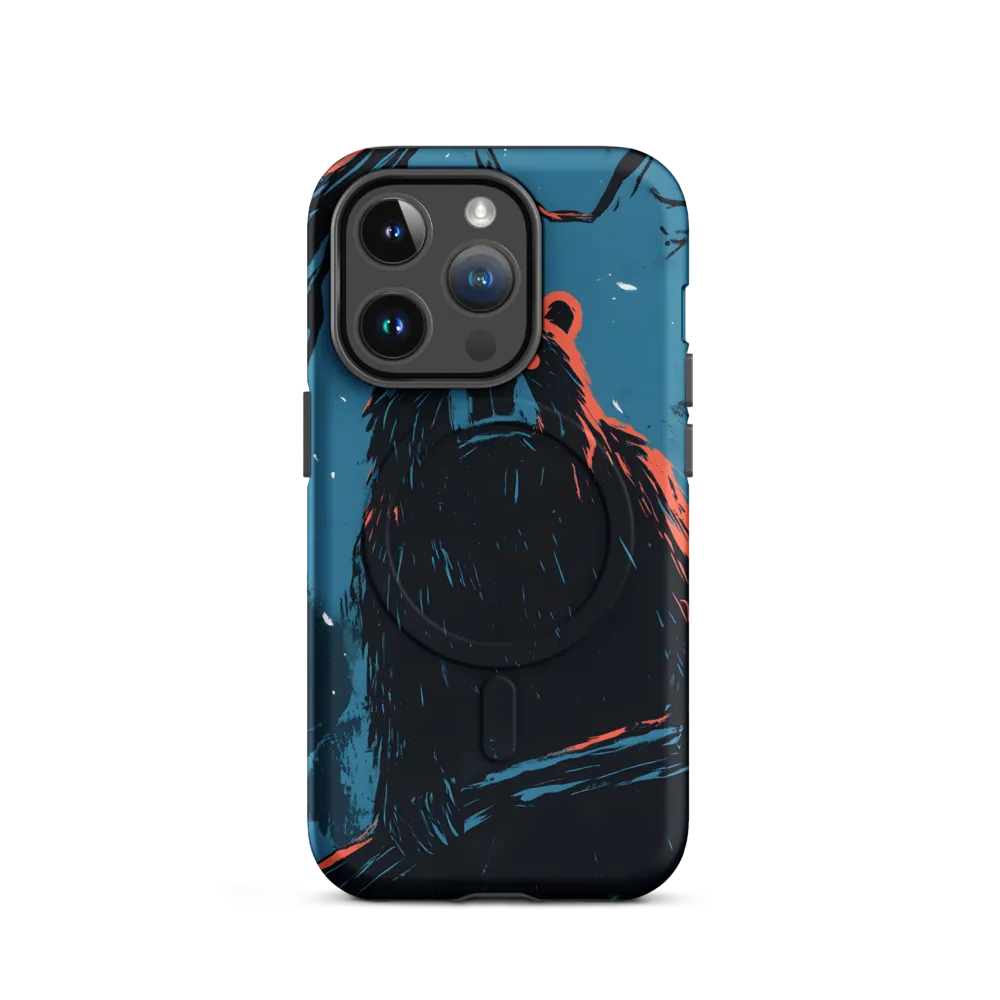 Eerie Majesty: A Bear in the Night