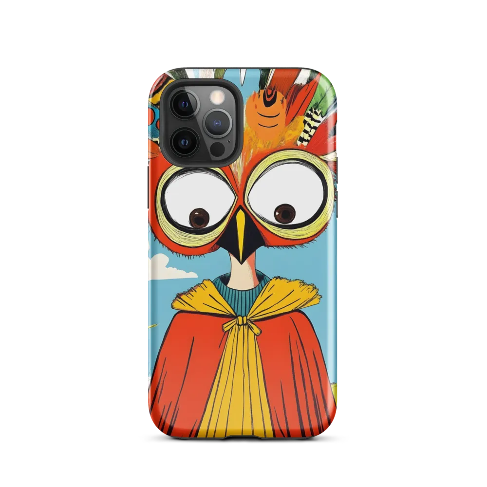 A Whimsical Encounter: The Owl-Human Fusion