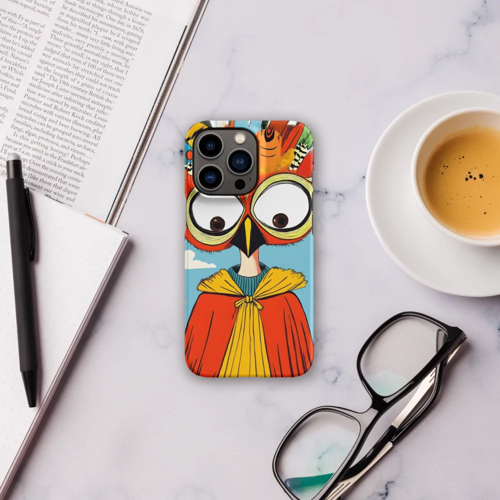 A Whimsical Encounter: The Owl-Human Fusion