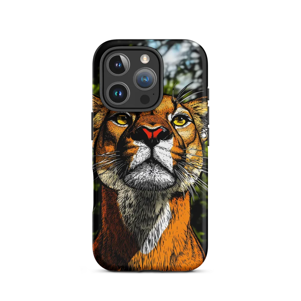 Regal Gaze: The Lioness in Focus