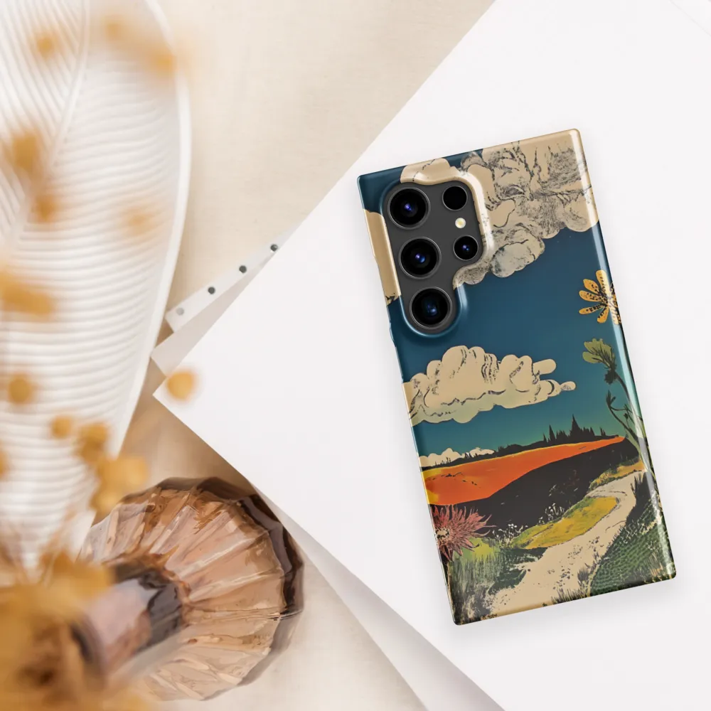 Surreal Blooming Landscape