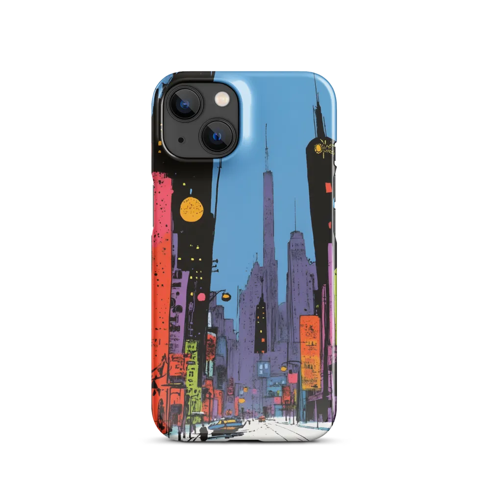 Neon City Dreams | Phone Case |  14 | Snap Case | Glossy