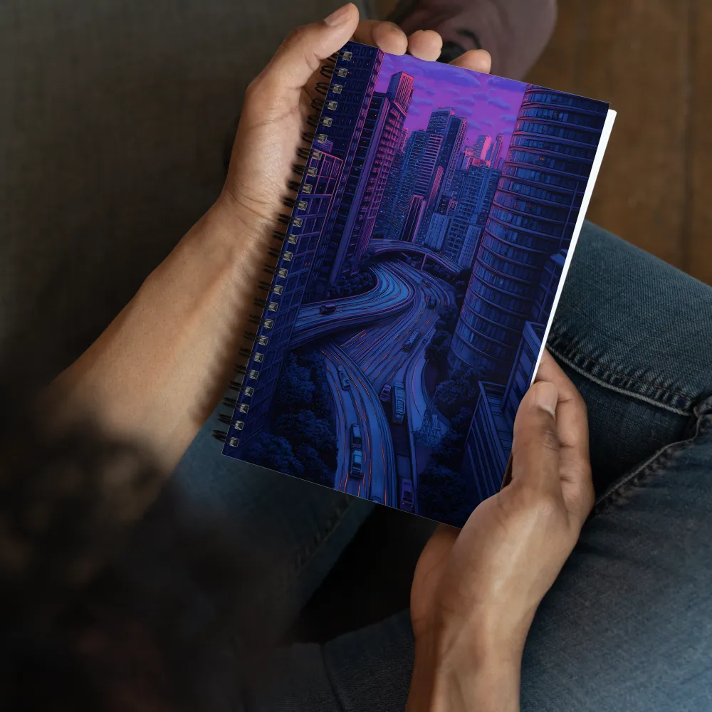 Twilight in the Urban Jungle | Spiral Notebook