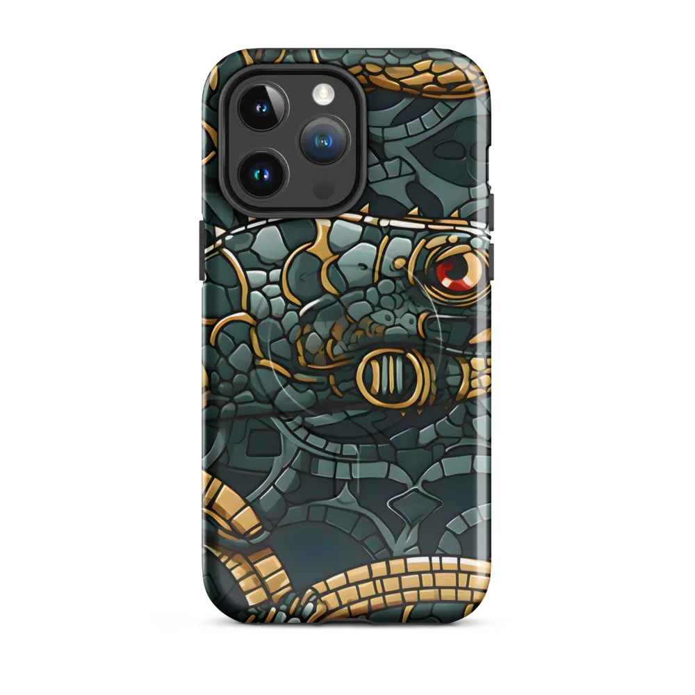 Lizards of Abstraction | Phone Case |  14 Pro Max | MagSafe® Tough Case | Glossy