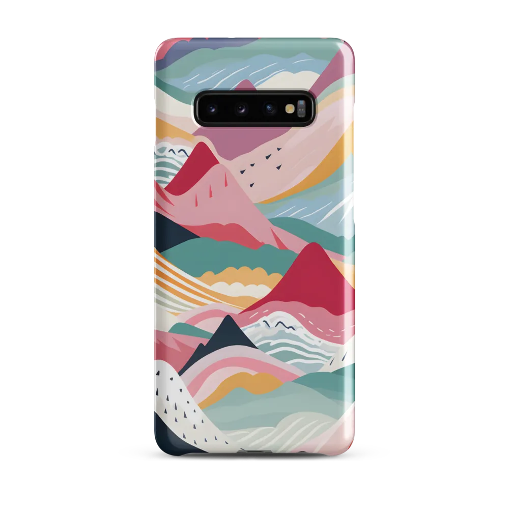 Harmonious Mountain Waves | Phone Case |  S10 Plus | Snap Case | Glossy