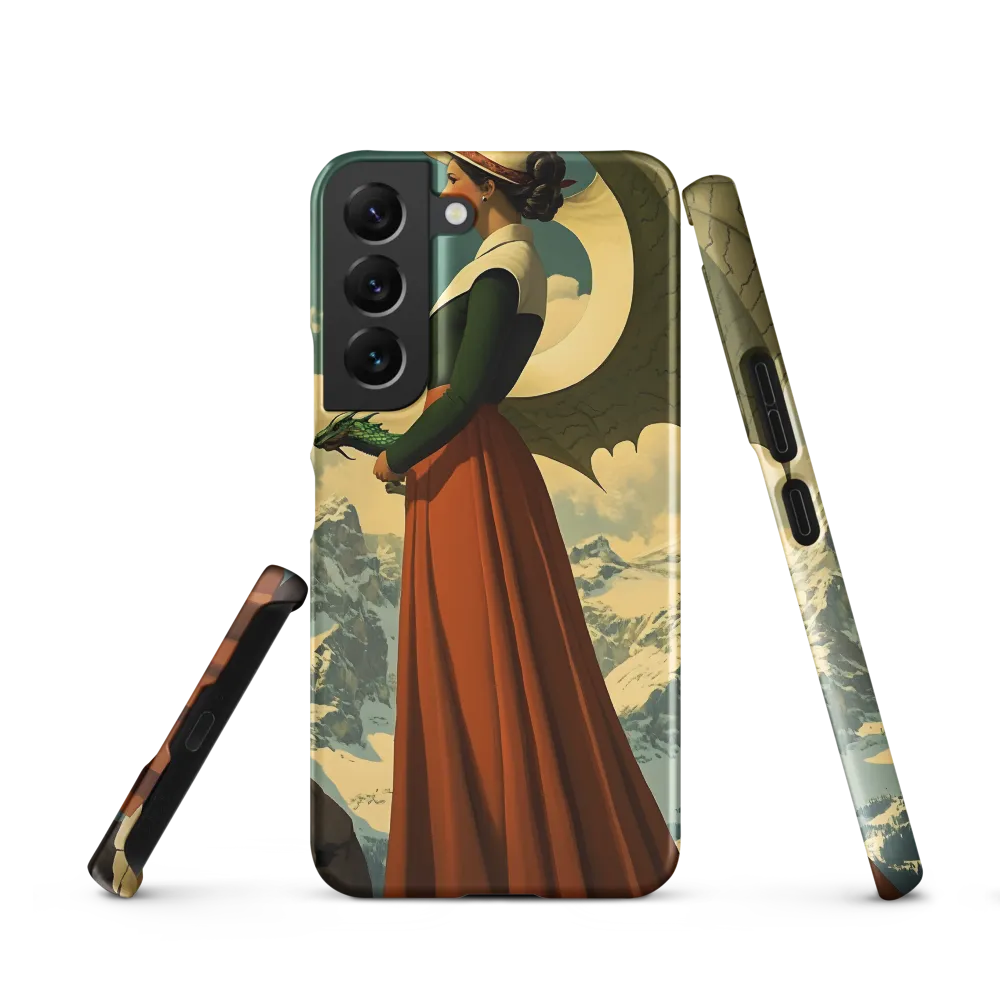 Mystic Harmony: The Dragon Keeper | Phone Case |  S22 | Snap Case | Matte