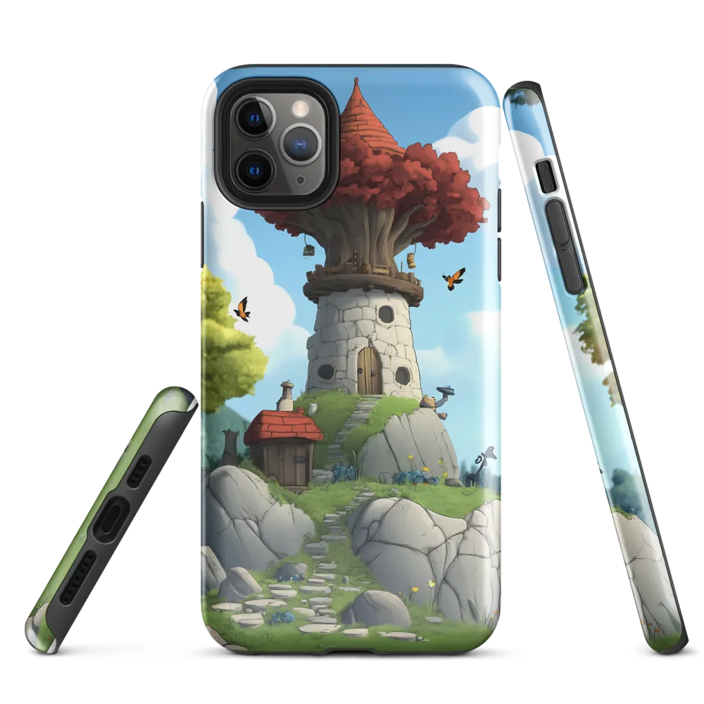 Enchanted Tower of Whimsy | Phone Case |  11 Pro Max | Tough Case | Glossy