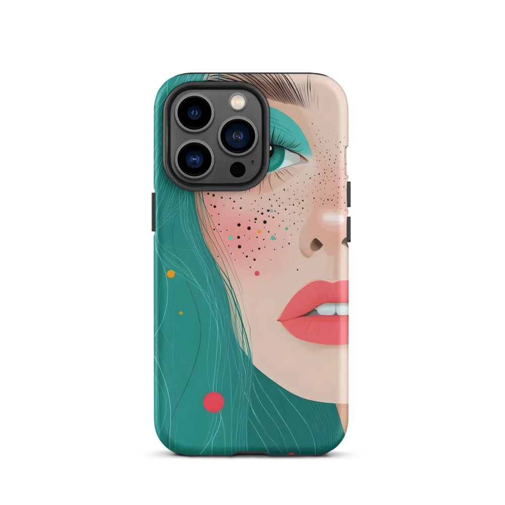 A Playful Portrait: Turquoise Temptation