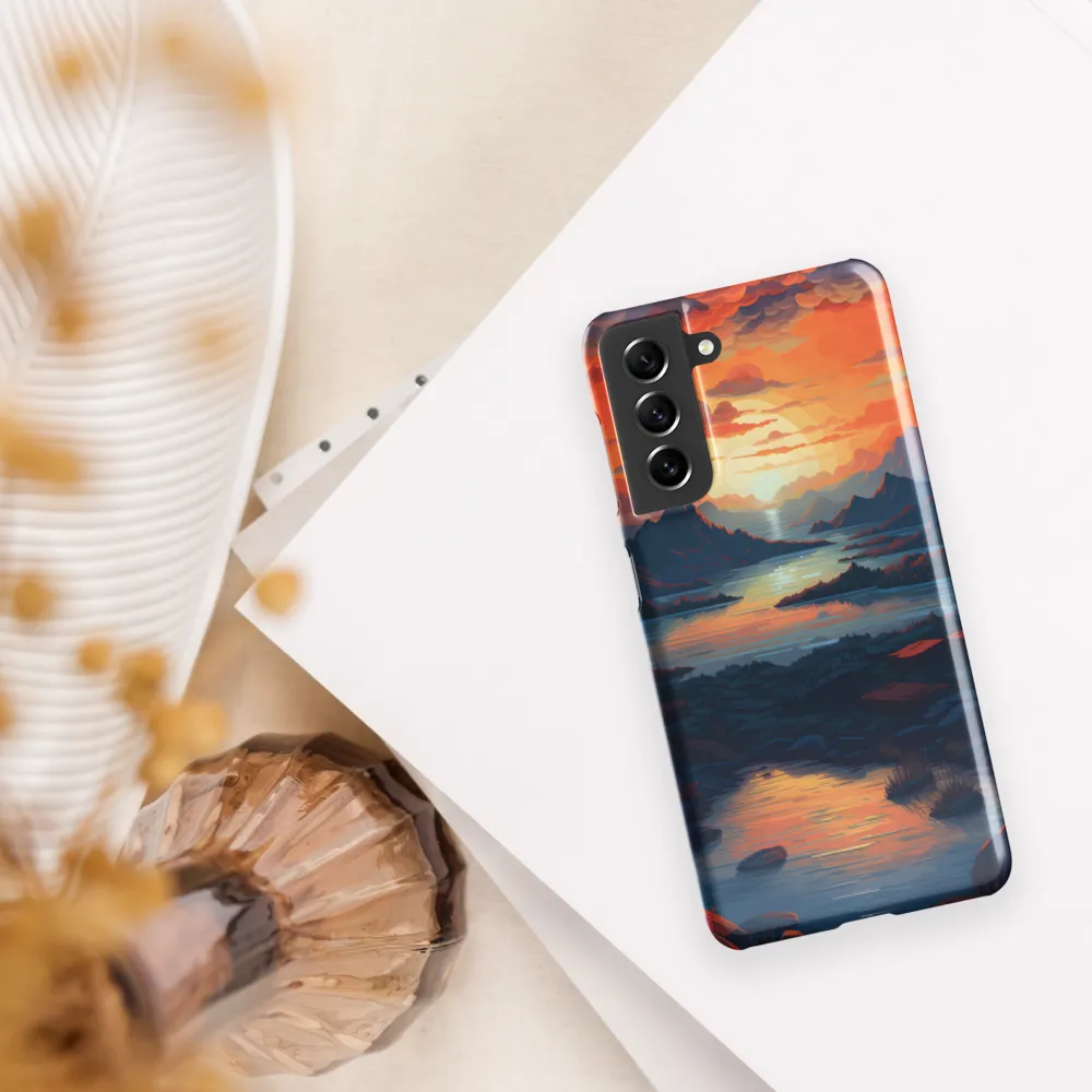 Ethereal Evening: A Digital Dusk