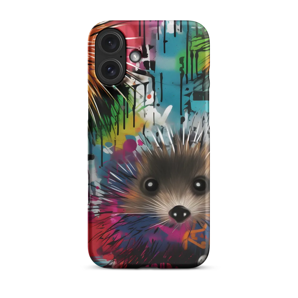Whimsical Hedgehogs in a Kaleidoscopic Wonderland