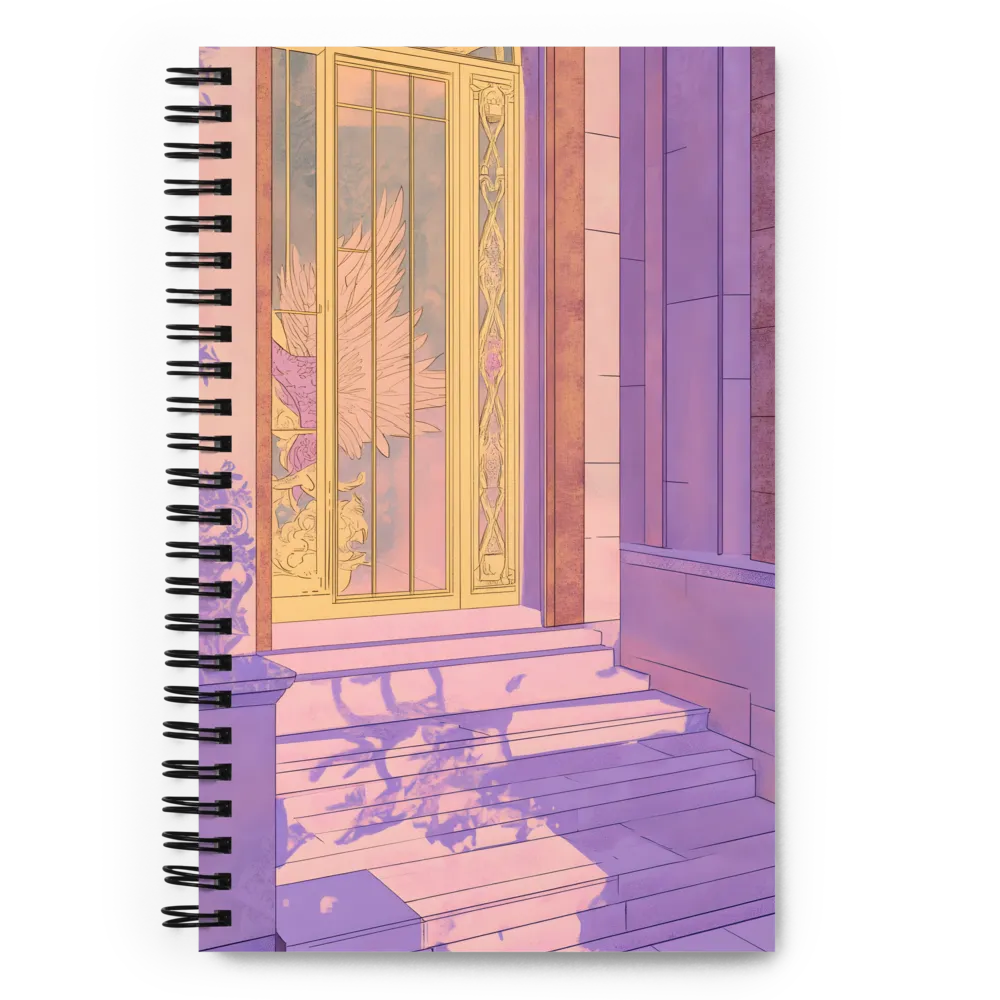 Entrance to Serenity | Spiral Notebook