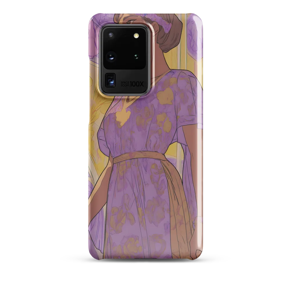 Elegance in Floral Harmony | Phone Case |  S20 Ultra | Snap Case | Glossy