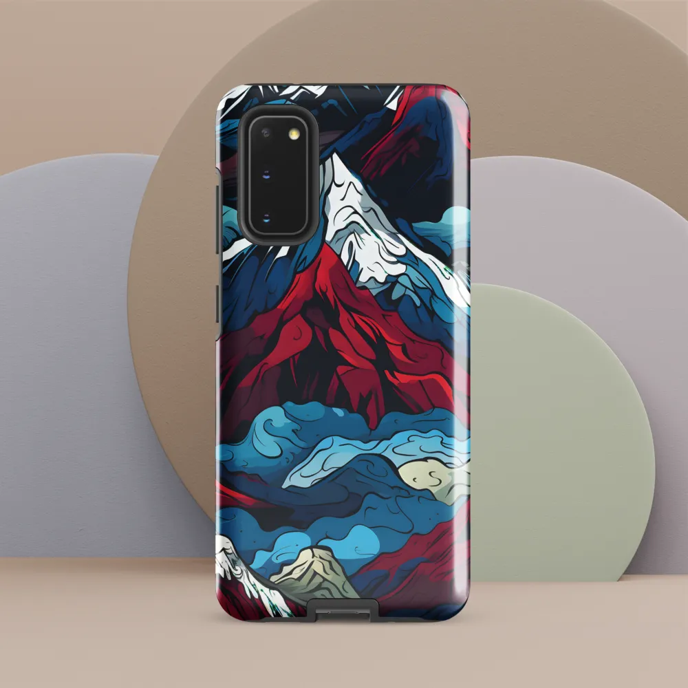 Mountain Majesty: An Abstract Voyage