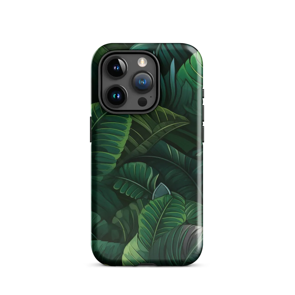 Lush Canopy: A Tropical Foliage Study