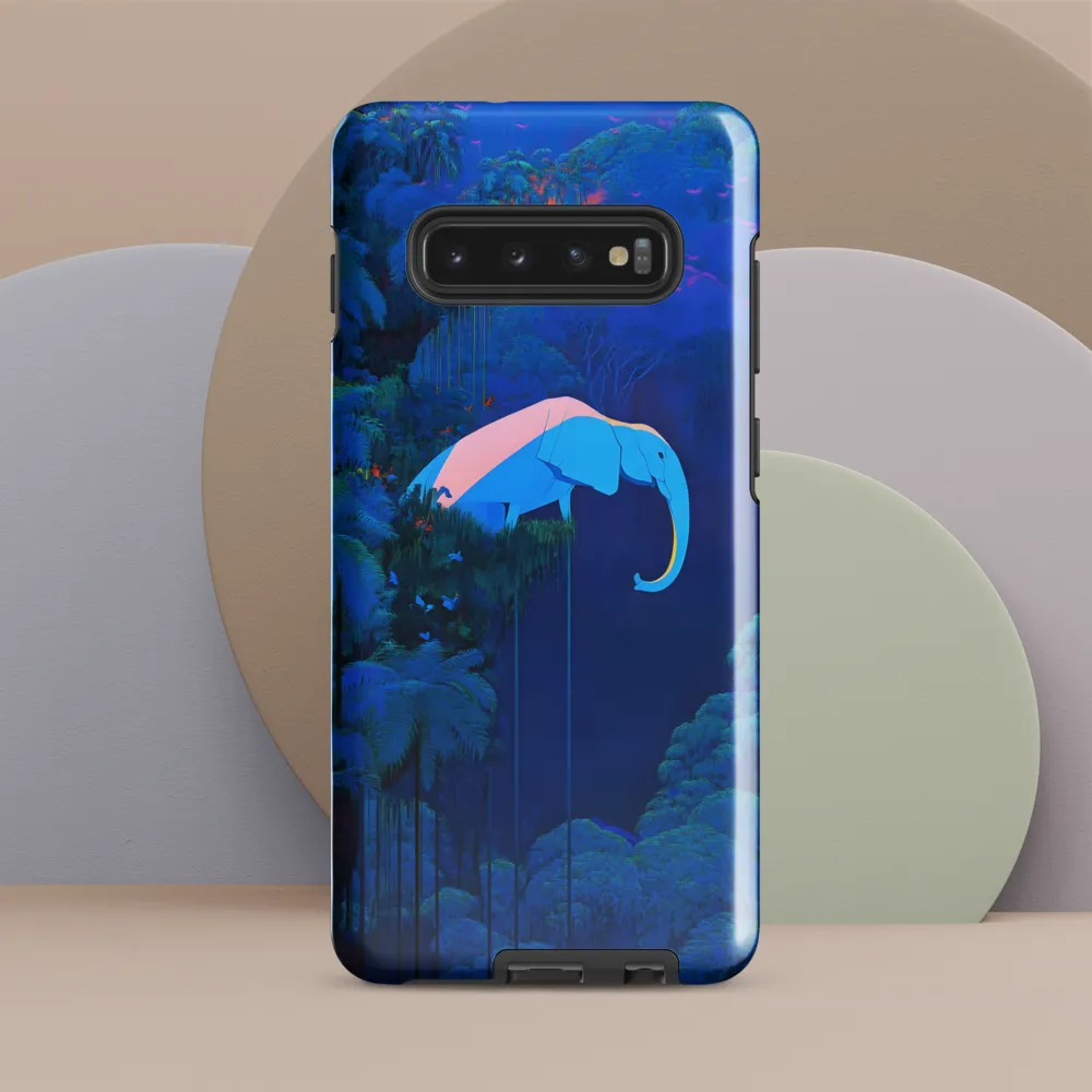 Floating Dreams: The Elephant in the Jungle | Phone Case |  S10 Plus | Tough Case | Glossy