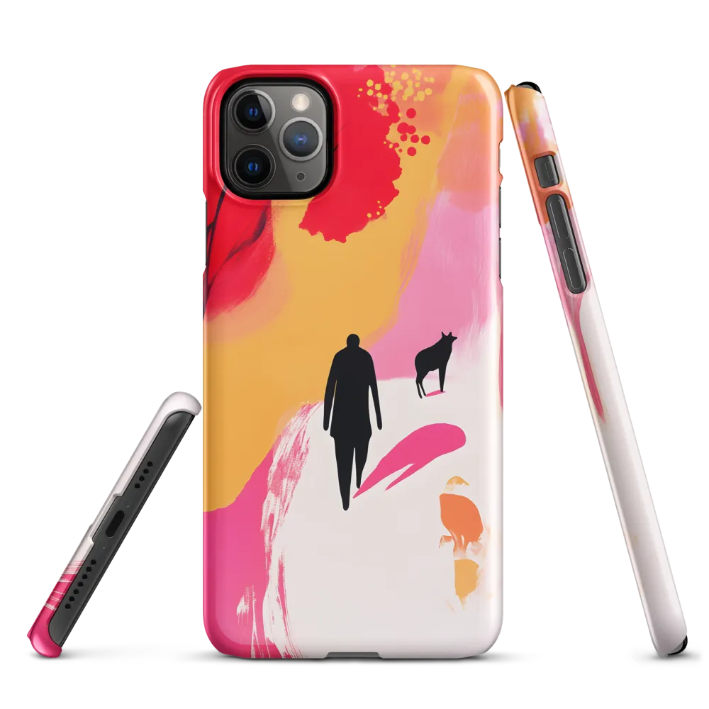 Journey Through Color: An Abstract Landscape | Phone Case |  11 Pro Max | Snap Case | Glossy