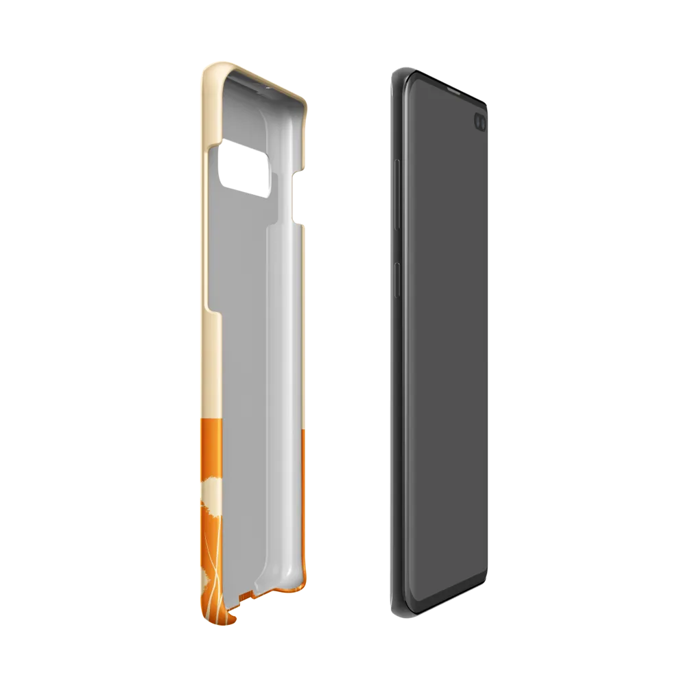 Quiet Contemplation | Phone Case |  S10 | Snap Case | Matte