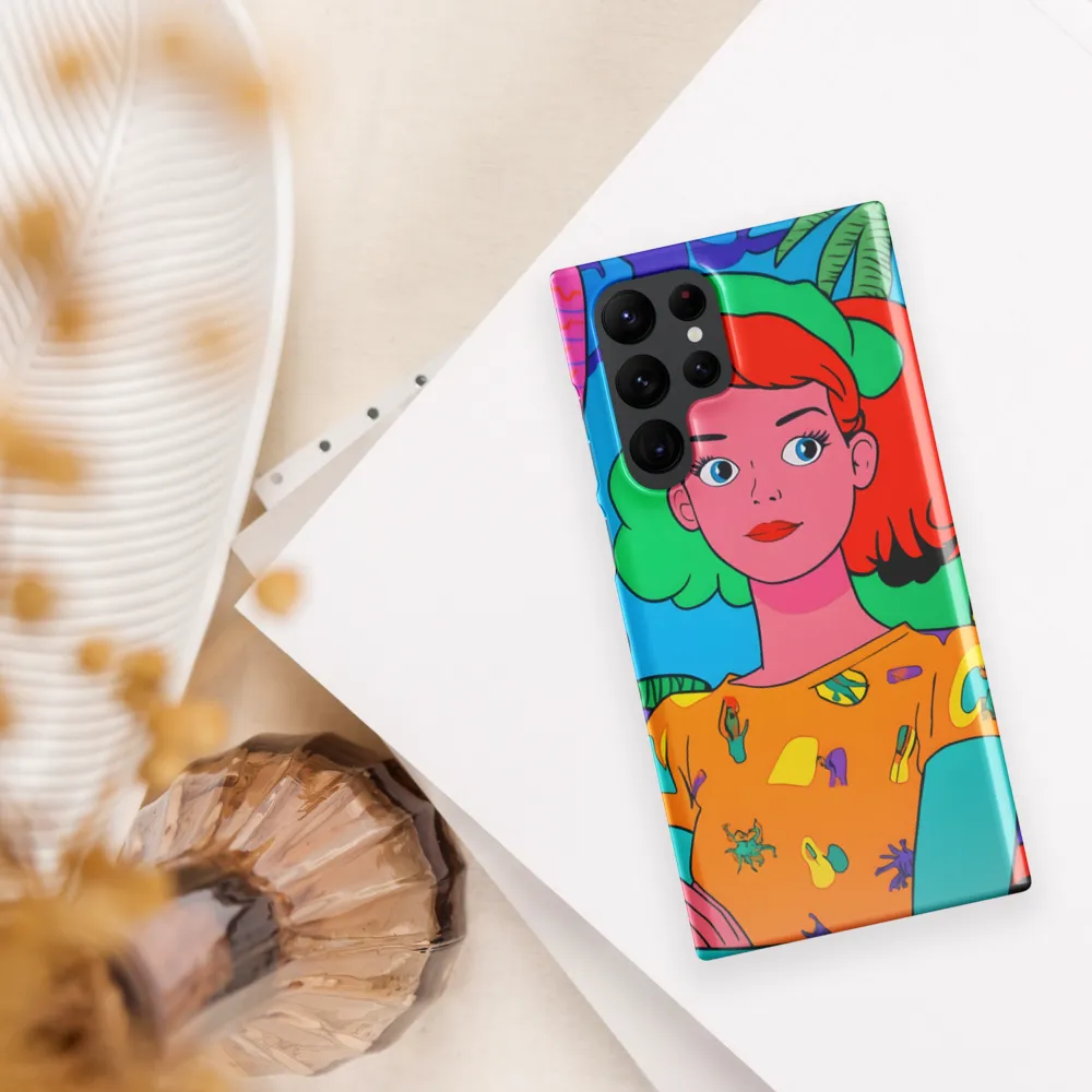 Tropical Vibes: A Playful Portrait