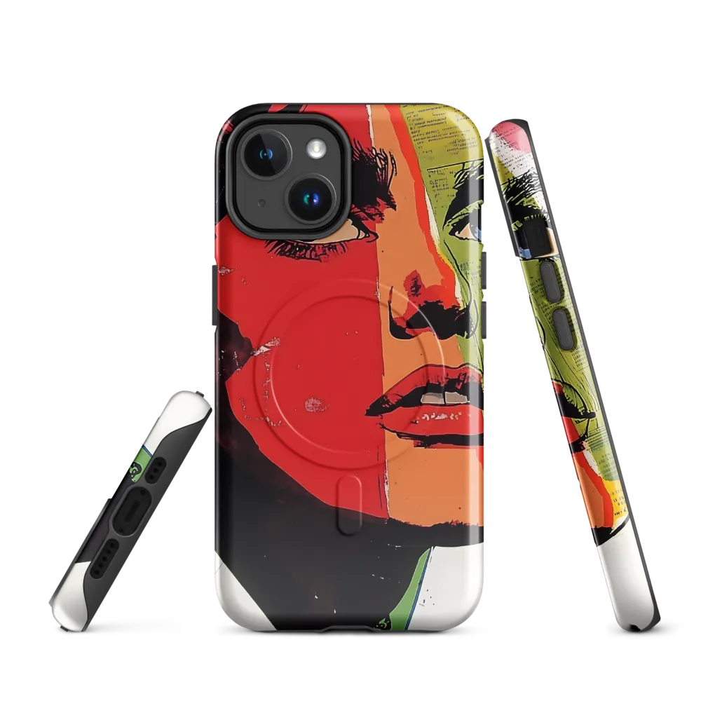 Vibrant Expressions: A Pop Art Portrait