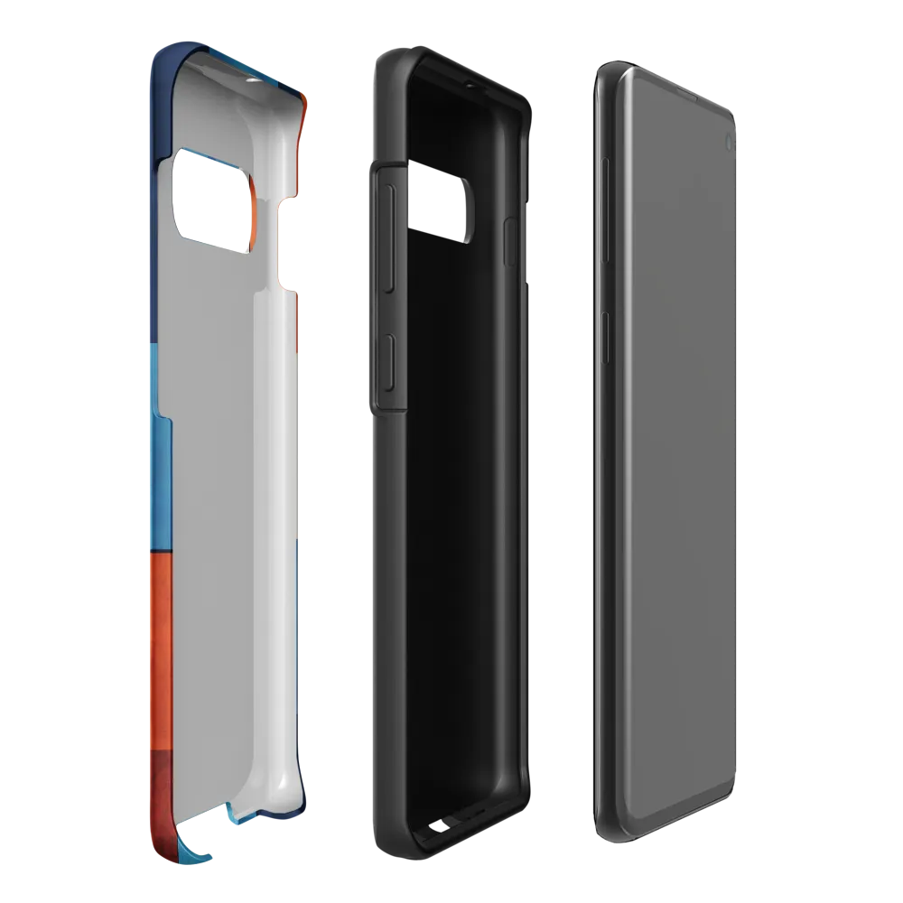 Geometric Harmony in Color | Phone Case |  S10 Plus | Tough Case | Matte