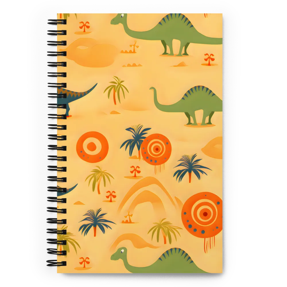 Prehistoric Playtime | Spiral Notebook