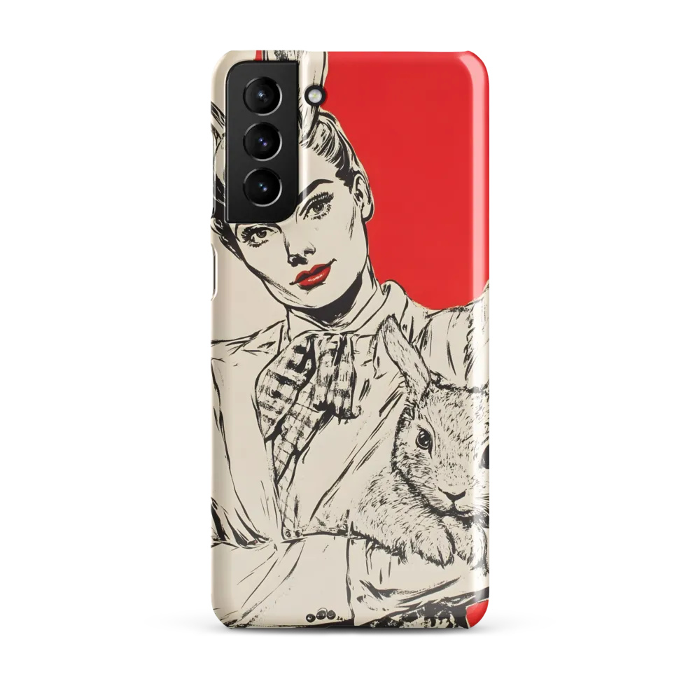 Whimsical Elegance: The Rabbit Lady