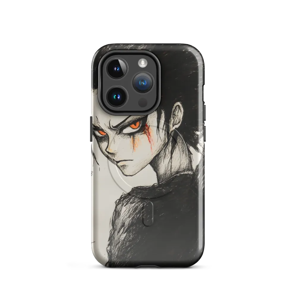 Fiery Defiance | Phone Case |  14 Pro | MagSafe® Tough Case | Glossy