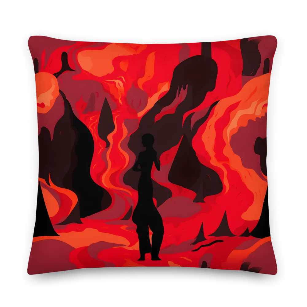 Inferno's Embrace | Pillow | 22″×22″