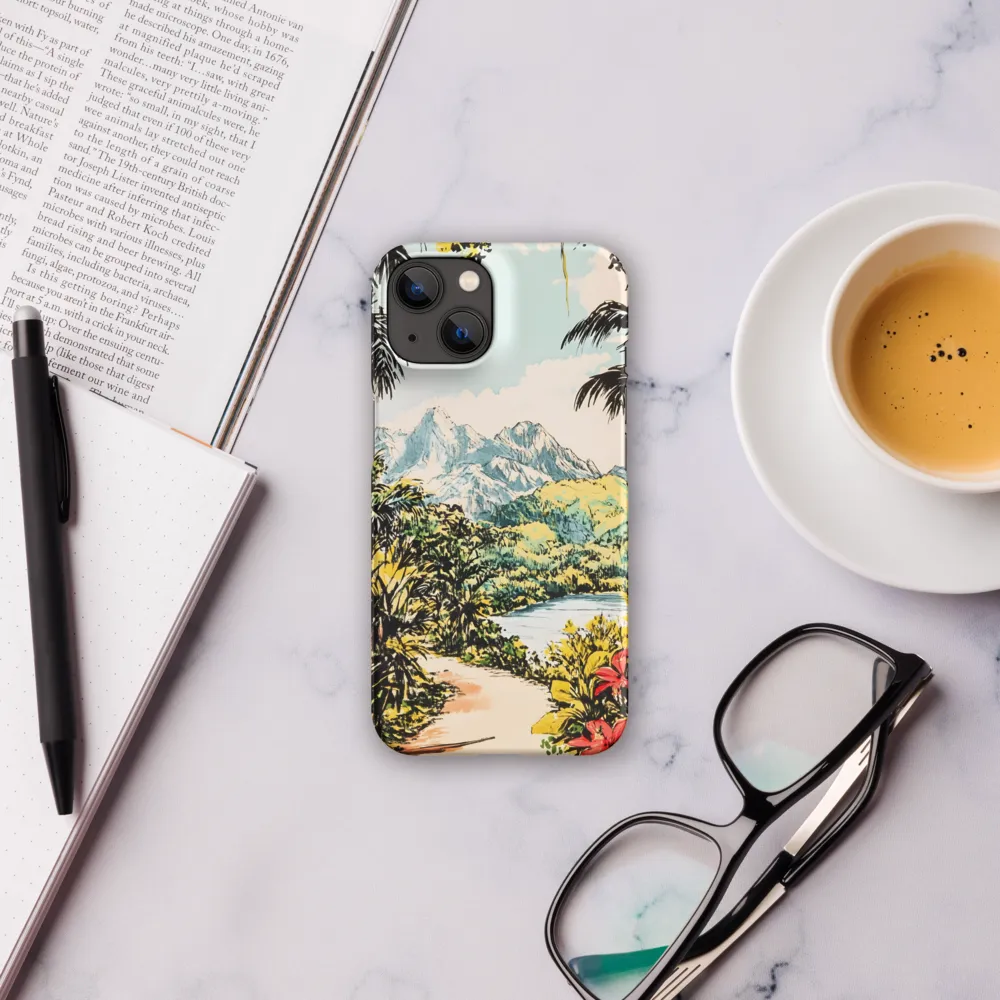 Tropical Serenity | Phone Case |  14 | Snap Case | Matte