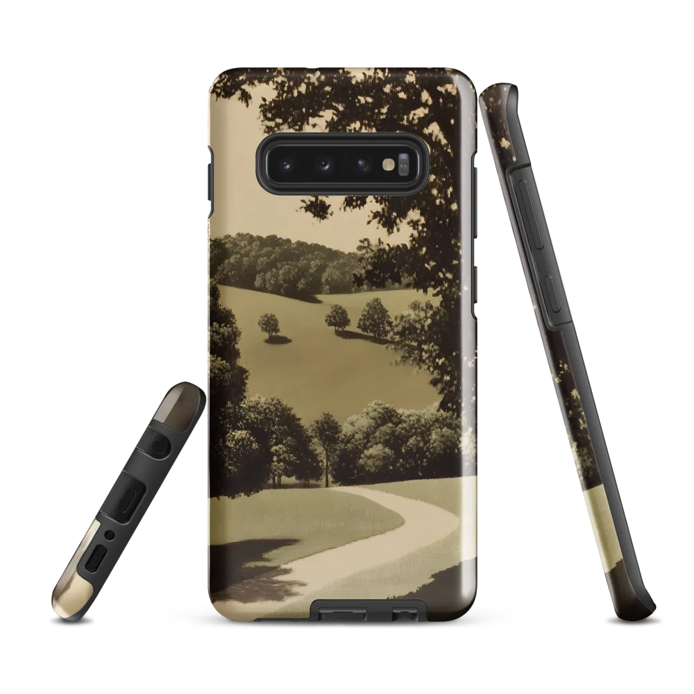 Whispers of the Verdant Path | Phone Case |  S10 Plus | Tough Case | Glossy