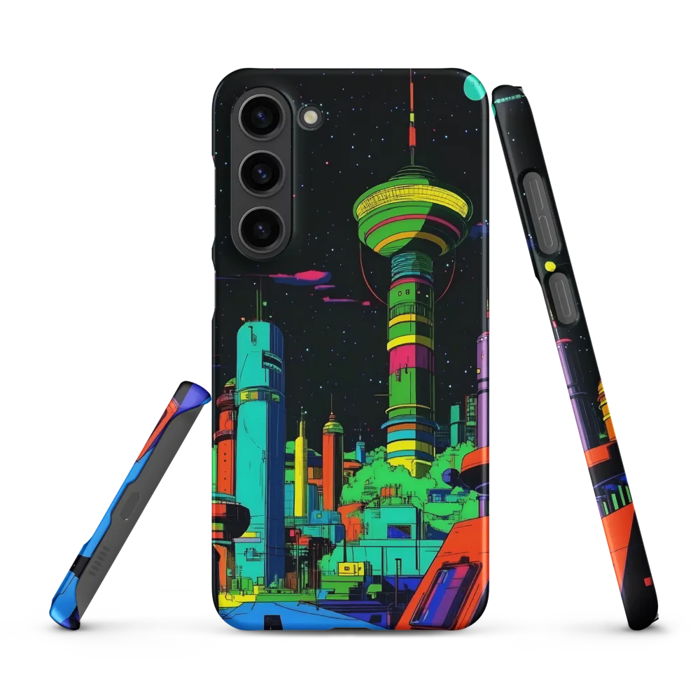 Neon Dreams: A Futuristic Cityscape